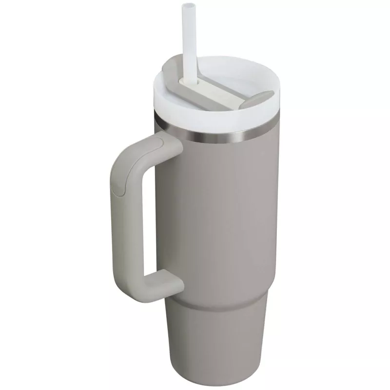 Kubek termiczny Stanley Quencher® H2.0 FlowState™ 890 ml z recyklingowanej stali nierdzewnej - Szary (10098182)