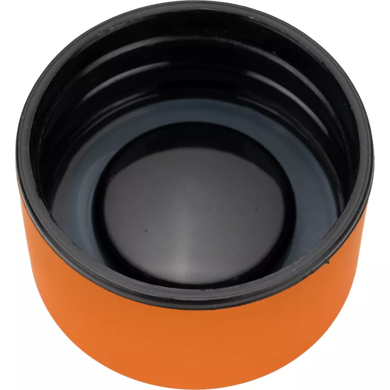 Butelka stalowa soft touch OSTRAVA 800 ml - pomarańczowy (496810)