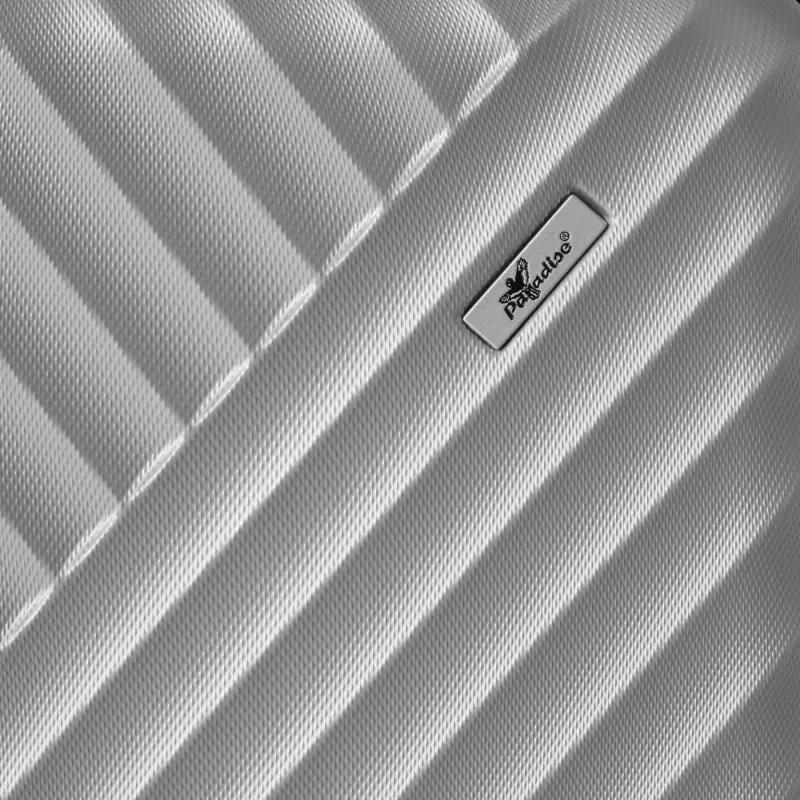 Zestaw walizek - srebrny (56-2220001)