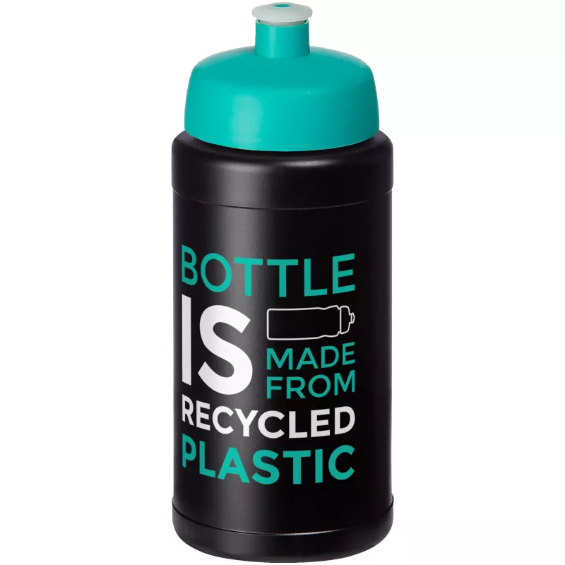 Baseline 500 ml butelka sportowa z recyklingu - Błękitny (21044451)