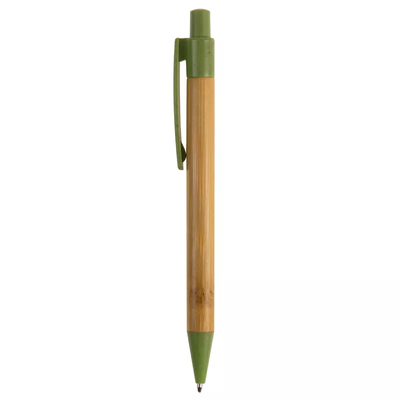 Długopis bambusowo-słomkowy - zielony (LT87284-N0031)