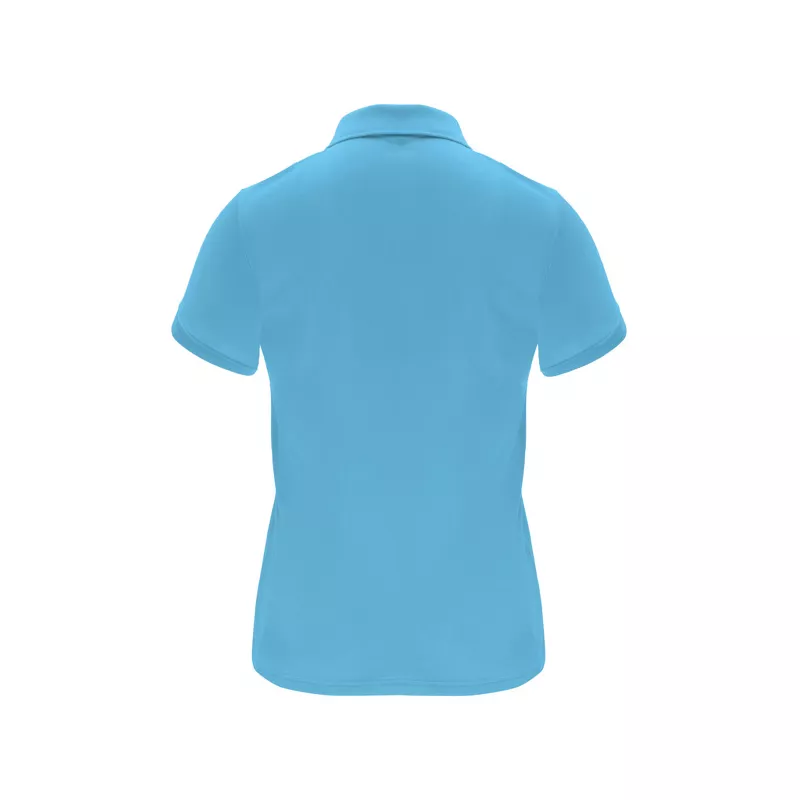 Damska sportowa koszulka polo z poliestru 150 g/m² ROLY MONZHA WOMAN 0410 - Turkusowy (R0410-TURQUOIS)