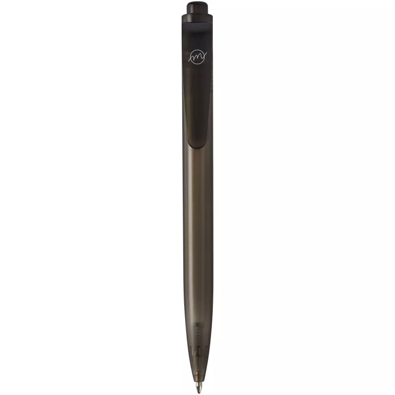 Thalaasa długopis kulkowy z plastiku pochodzącego z oceanów - Czarny (10783590)