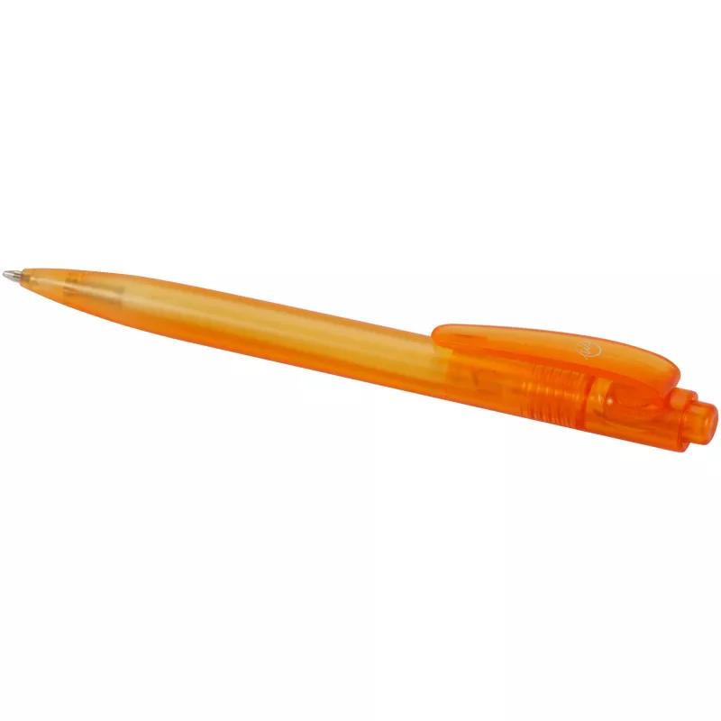 Thalaasa długopis kulkowy z plastiku pochodzącego z oceanów - Pomarańczowy (10783531)