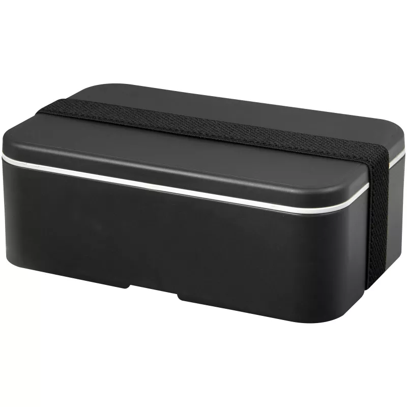 MIYO Renew jednoczęściowy lunchbox - Czarny-Gratnitowy (21018183)