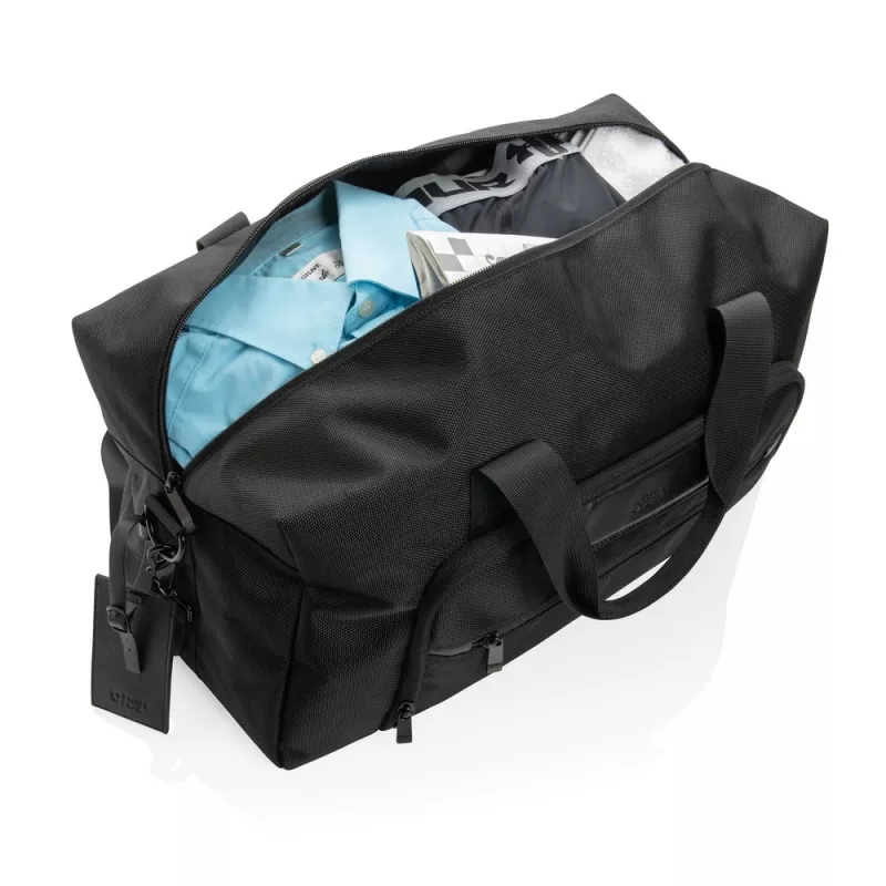 Torba sportowa, podróżna Swiss Peak AWARE™, ochrona RFID - czarny (P707.121)