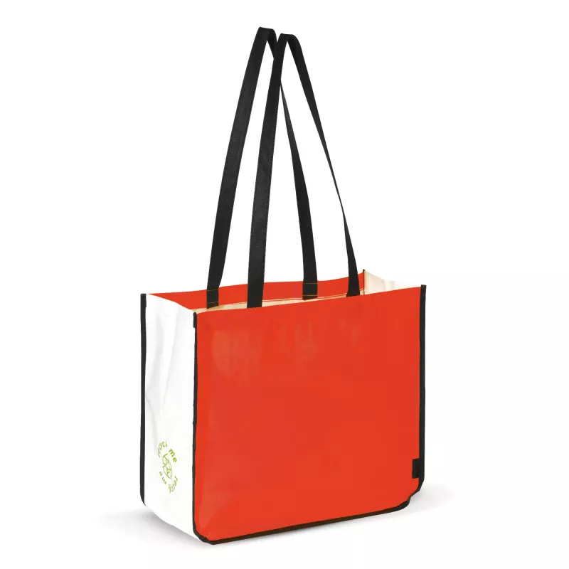 Duża torba na zakupy 120g/m² - czerwony (LT91644-N0021)