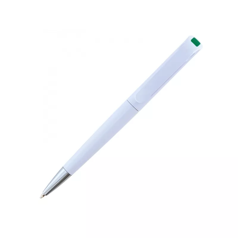 Długopis plastikowy JUSTANY - zielony (091909)