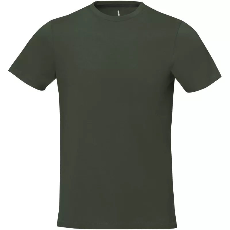 Męski T-shirt 160 g/m²  Elevate Life Nanaimo - Zieleń wojskowa (38011-ARMY GRE)