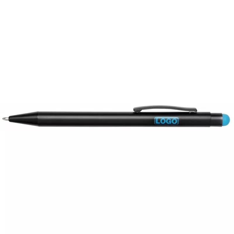 Długopis aluminiowy BLACK BEAUTY - jasnoniebieski (56-1101759)
