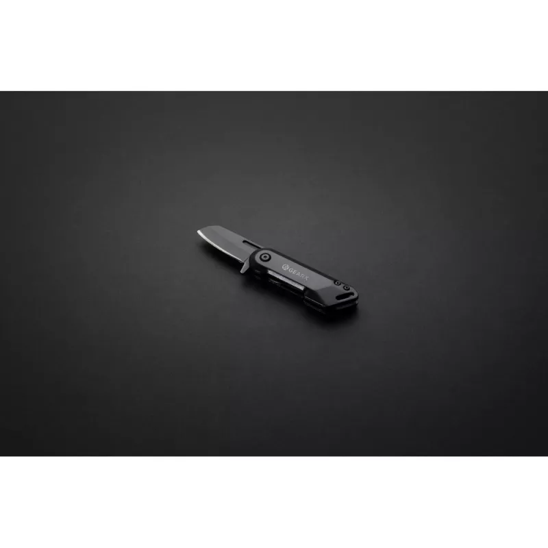 Nóż składany, scyzoryk Gear X - czarny (P215.111)