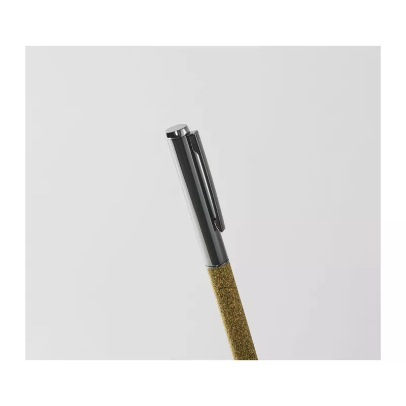 Długopis metalowy z korkowym korpusem CHIPPEWA PEN - Zielony (MO2632-09)