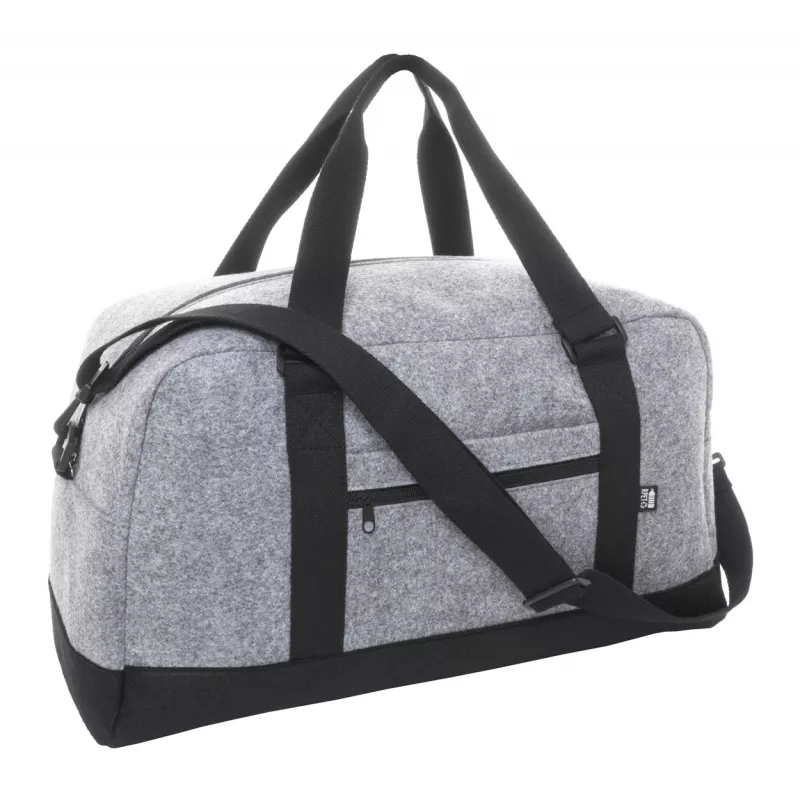 Refelt Travel Torba sportowa z filcu RPET - szary (AP800574-77)