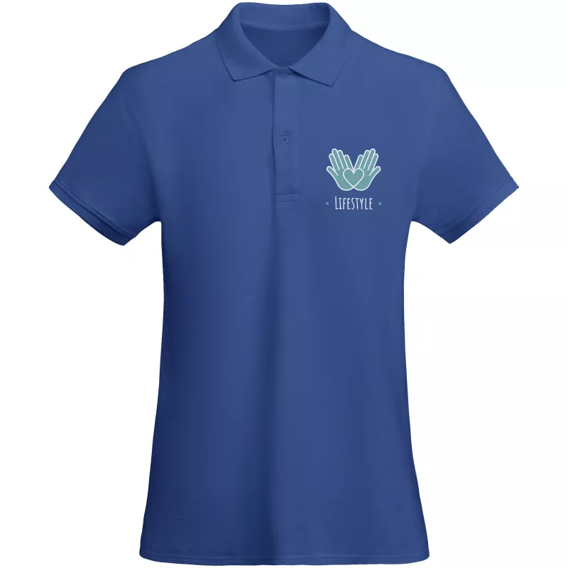 Prince polo damska z krótkim rękawem - Błękit królewski (R6618-ROYAL)