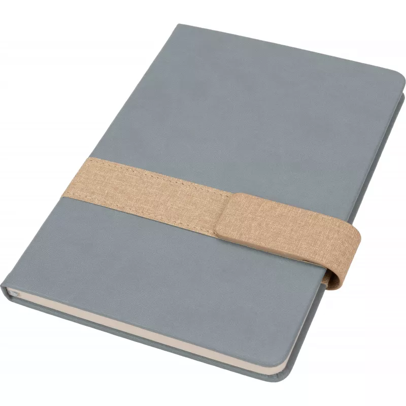 Notatnik A5 w linie DOUGLAS - szary (2422707)