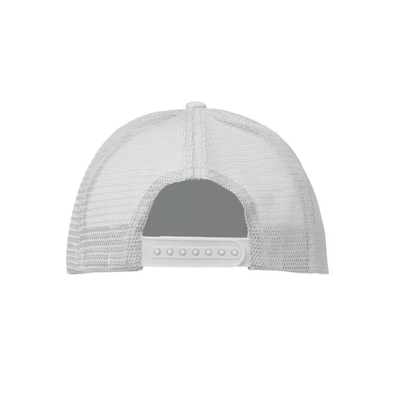 Czapka trucker 5-panelowa 150 g/m² BUBBLE - Bialy (MO2269-06)