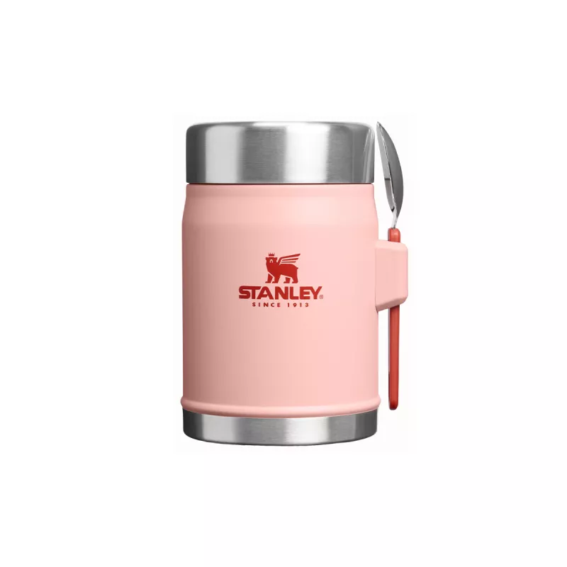 Pojemnik na żywność ze sztućcem The Legendary Food Jar 0,4L - Peach Rose (10113530111)