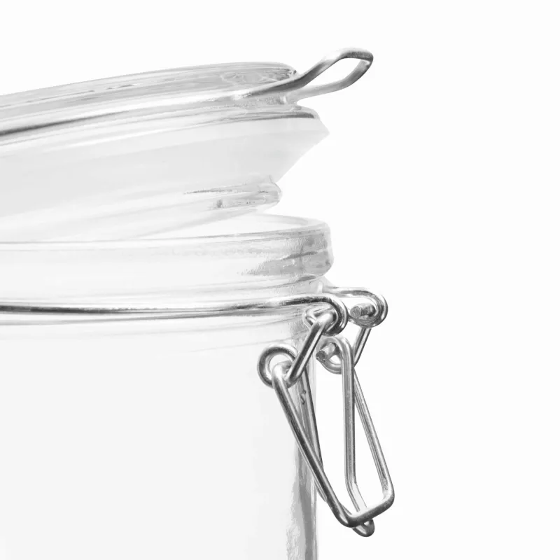 Szklany słoik, pojemność ok. 280 ml - transparentny (56-0306045)