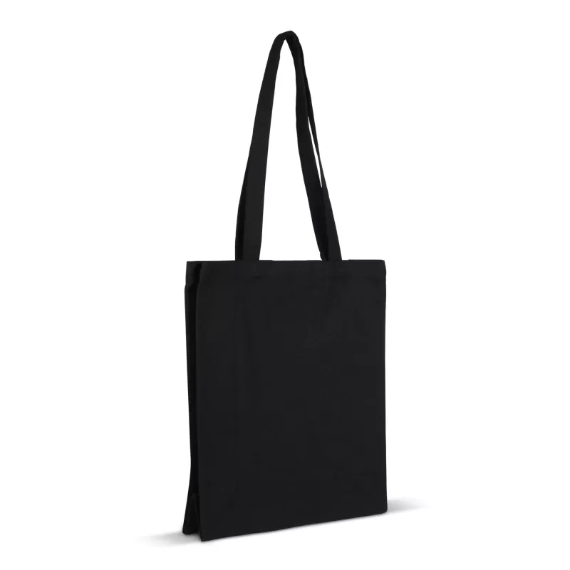 Torba na ramię płótno bawełniane OEKO-TEX® 280g/m² 32x13x40cm - czarny (LT95240-N0002)