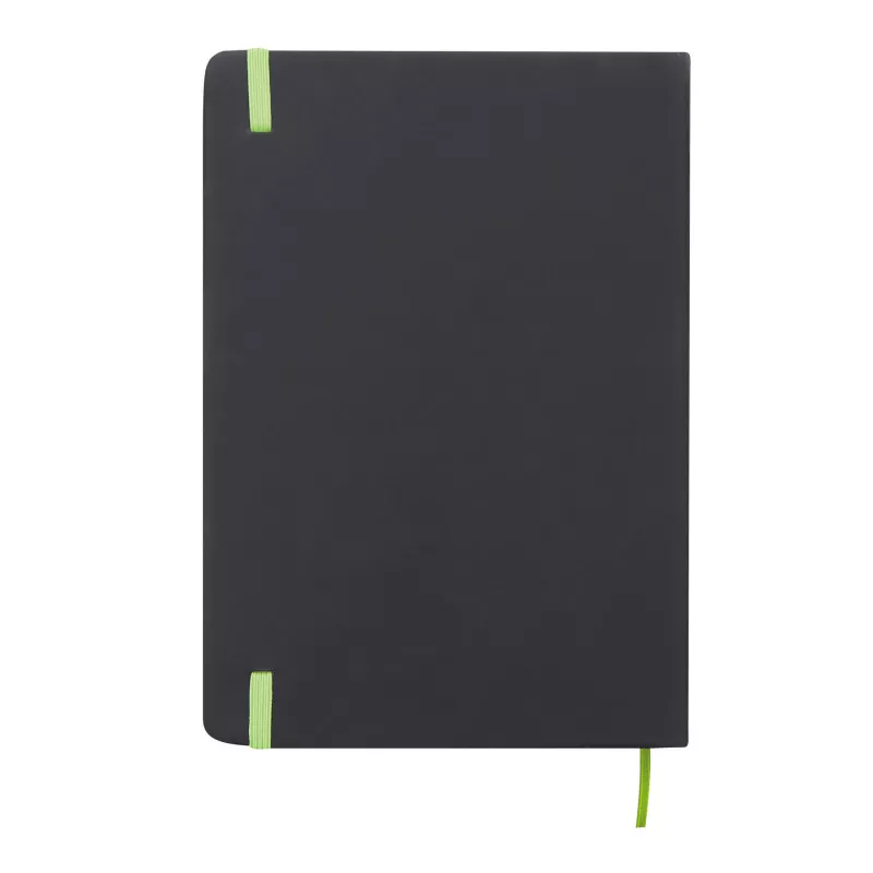 Notatnik LECTOR w rozmiarze A5 - czarny, jasnozielony (56-1103285)