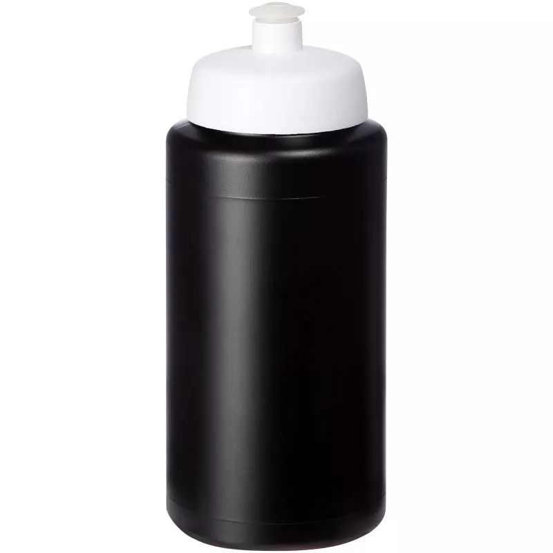 Bidon Baseline® Plus o pojemności 500 ml ze sportowym wieczkiem i uchwytem - Biały-Czarny (21068712)