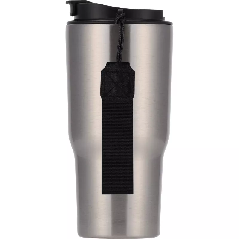 Kubek termiczny 550 ml ze stali z recyklingu DANA - szary (8523907)