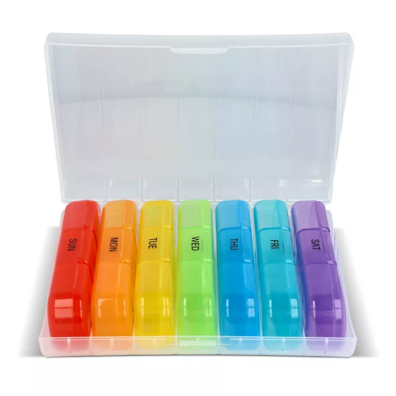 7-dniowy pojemnik na tabletki Joseph - Asortyment fluoru (LT92741-N0099)