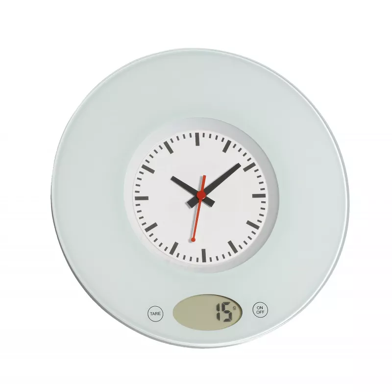 Cyfrowa waga kuchenna TIME - biały (58-0300505)