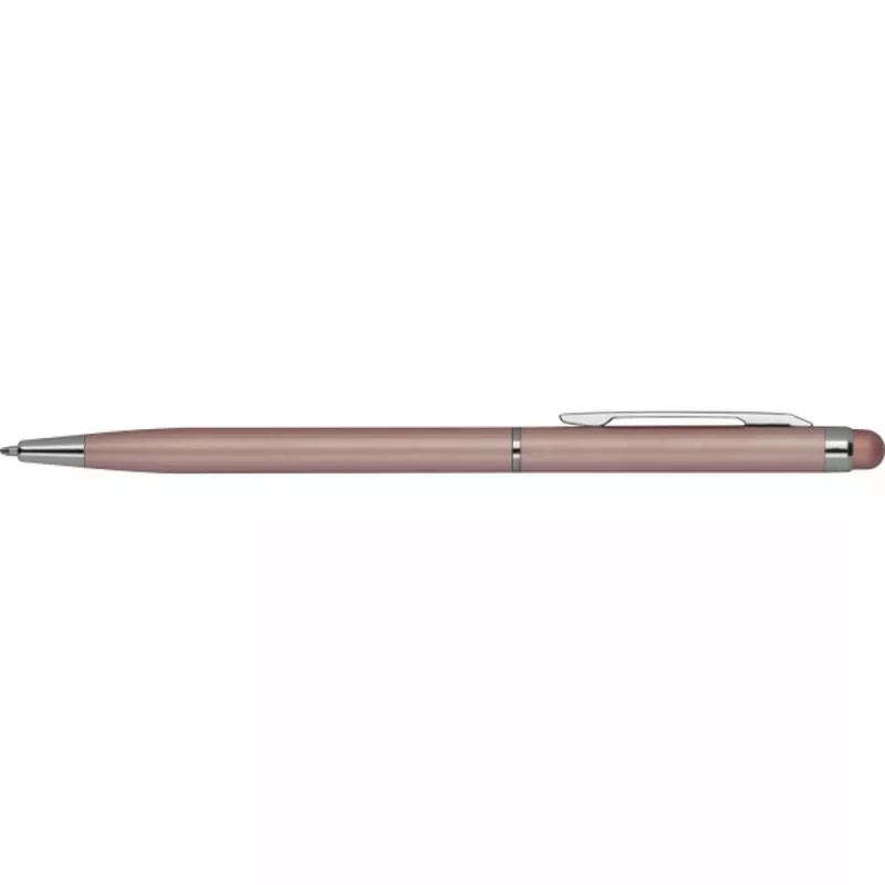 Długopis metalowy touch pen CATANIA - różowe złoto (297495)