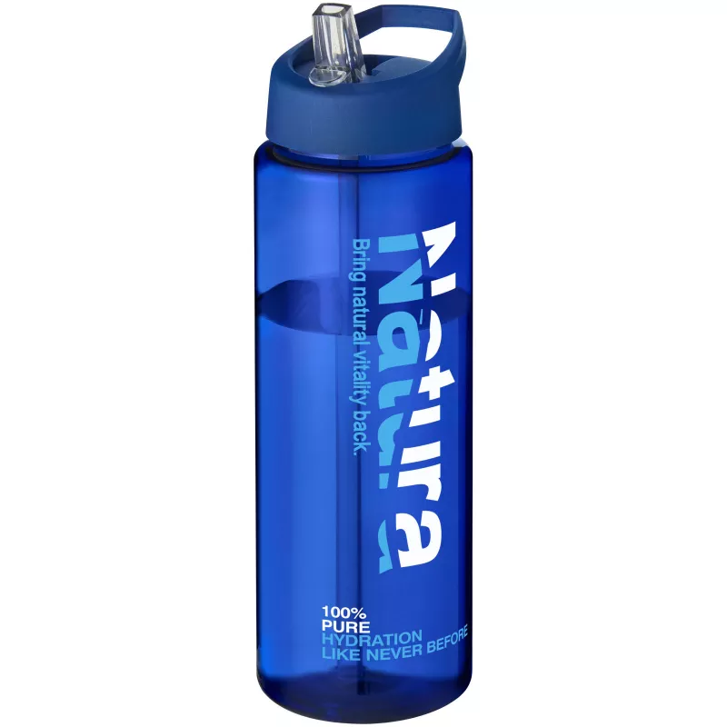 Bidon H2O Vibe o pojemności 850 ml z wieczkiem z dzióbkiem - Niebieski (21009606)