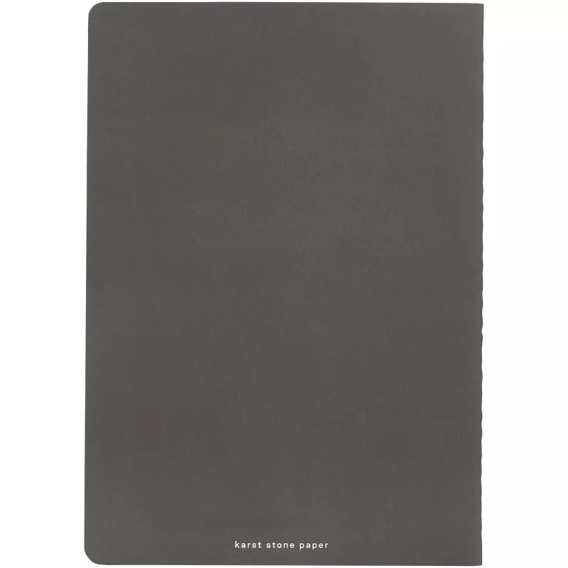 Karst® A5, dwupak, pamiętnik ze sztucznego papieru - Szary (10779282)