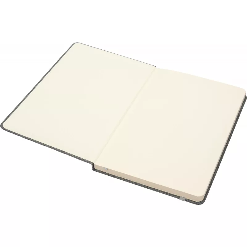 Notes A5 w linie z trzciny cukrowej i rPET ALGIERS - szary (422807)