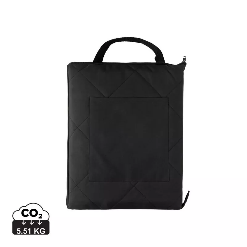 Koc piknikowy 130 x 145 cm Impact AWARE™ RPET - black (P459.121)