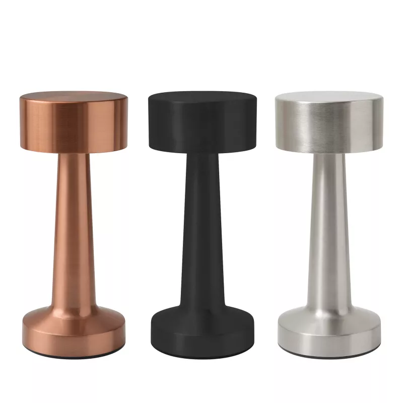 Lampa stołowa MUSHROOM ze stali nierdzewnej - miedź (56-0903073)