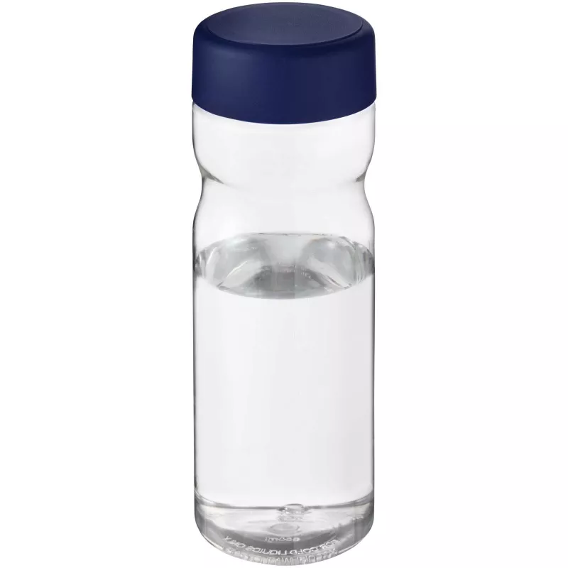 H2O Eco Base screw cap water bottle 650 ml - Niebieski-Przezroczysty (21043593)