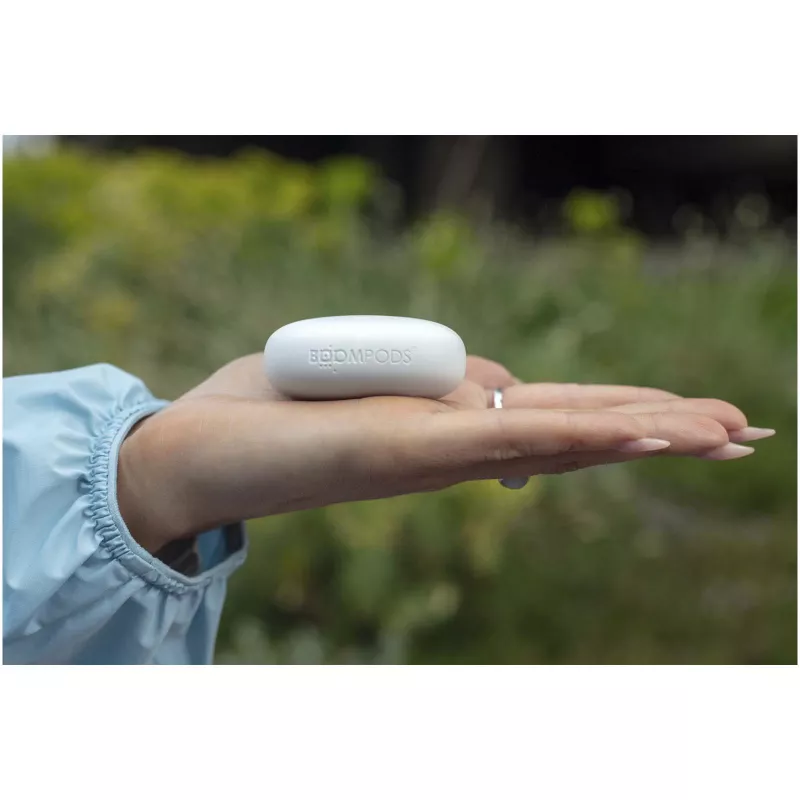 Boompods Echowave True Wireless - bezprzewodowe słuchawki douszne - Biały (12082501)