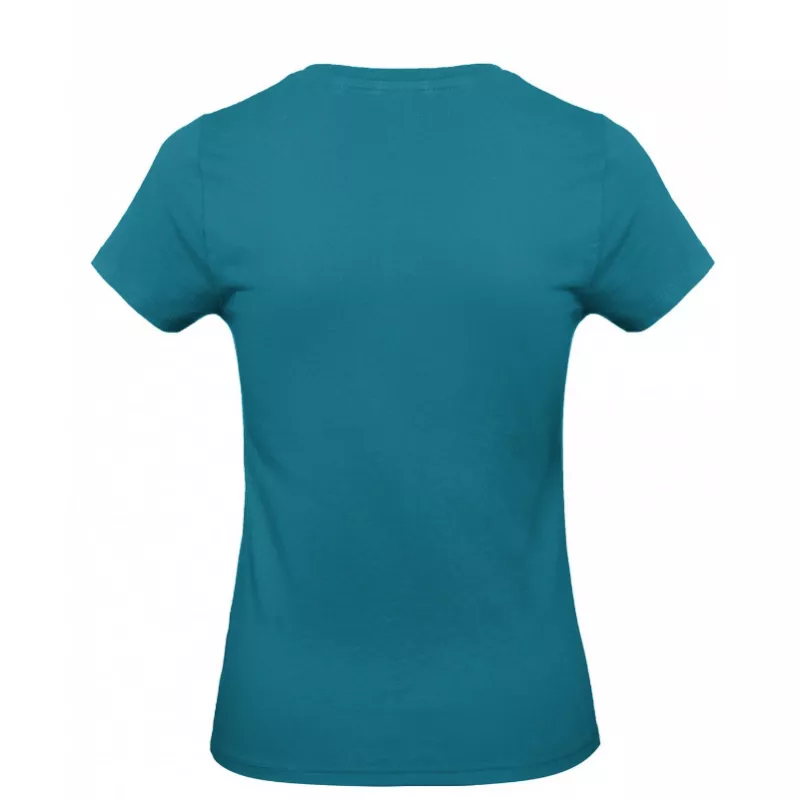 Damska koszulka reklamowa 185 g/m² B&C #E190 / WOMEN - Diva Blue (445) (TW04T/E190-DIVA BLUE)
