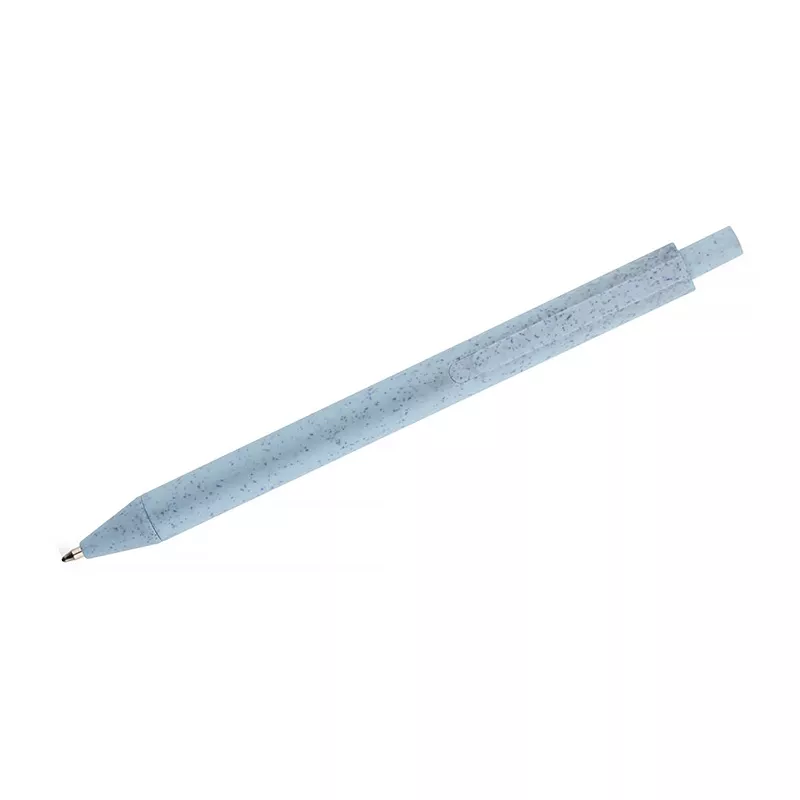 Długopis ze słomy pszennej REVI - błękitny (19652-08)