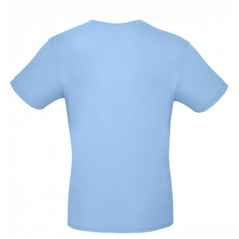 Koszulka reklamowa 145 g/m² B&C #E150 - Sky Blue (410) (TU01T/E150-SKY BLUE)