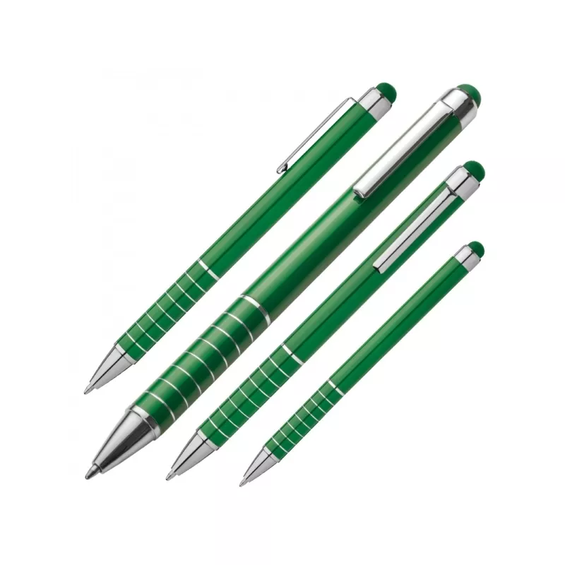 Długopis metalowy touch pen LUEBO - zielony (041809)