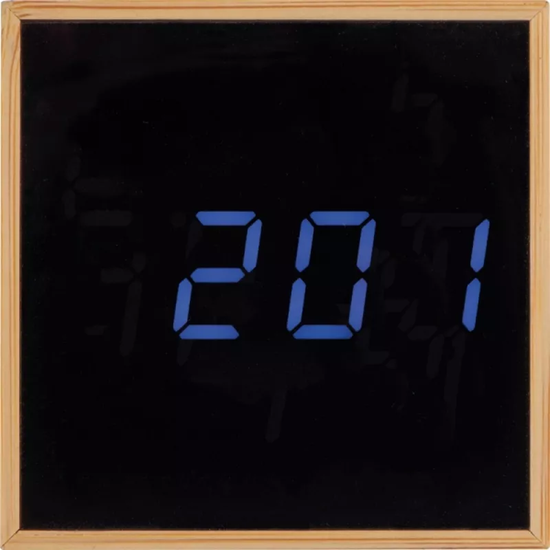 Zegar biurkowy EILEEN - beżowy (4246213)