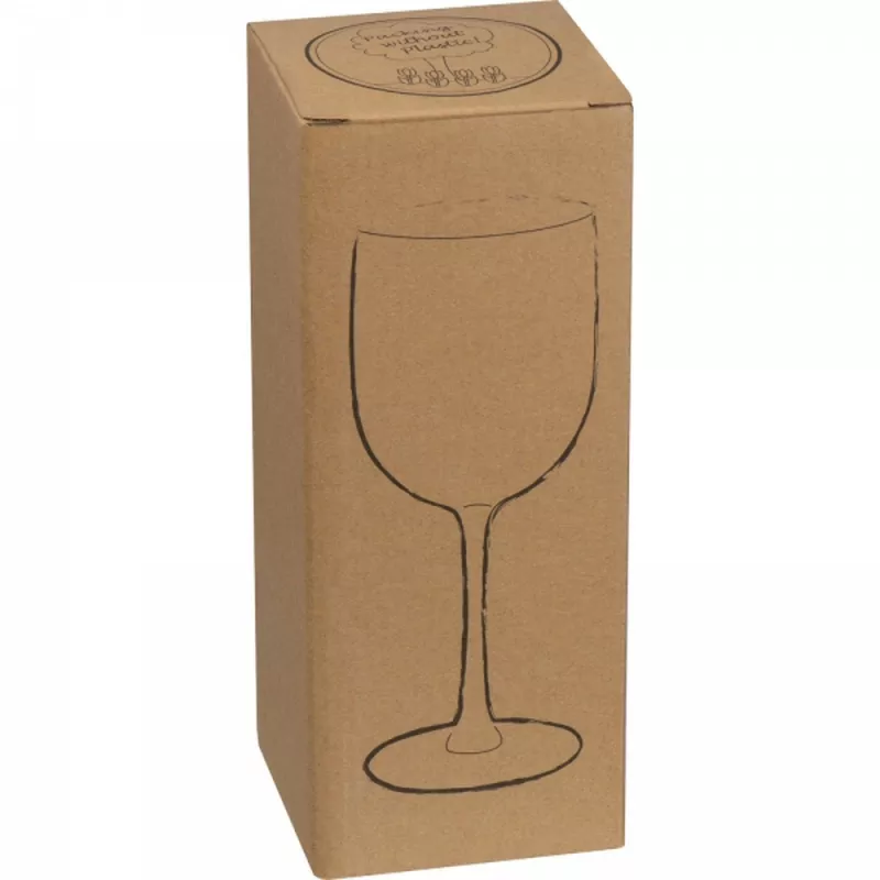 Kieliszek plastikowy 450 ml CHIARA - biały (8146106)
