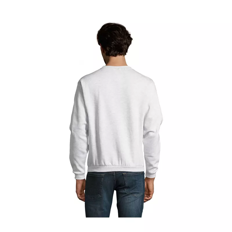 Bluza męska z okrągłym dekoltem 260 g/m² Sol's SPIDER - Popiól (S01168-AS)