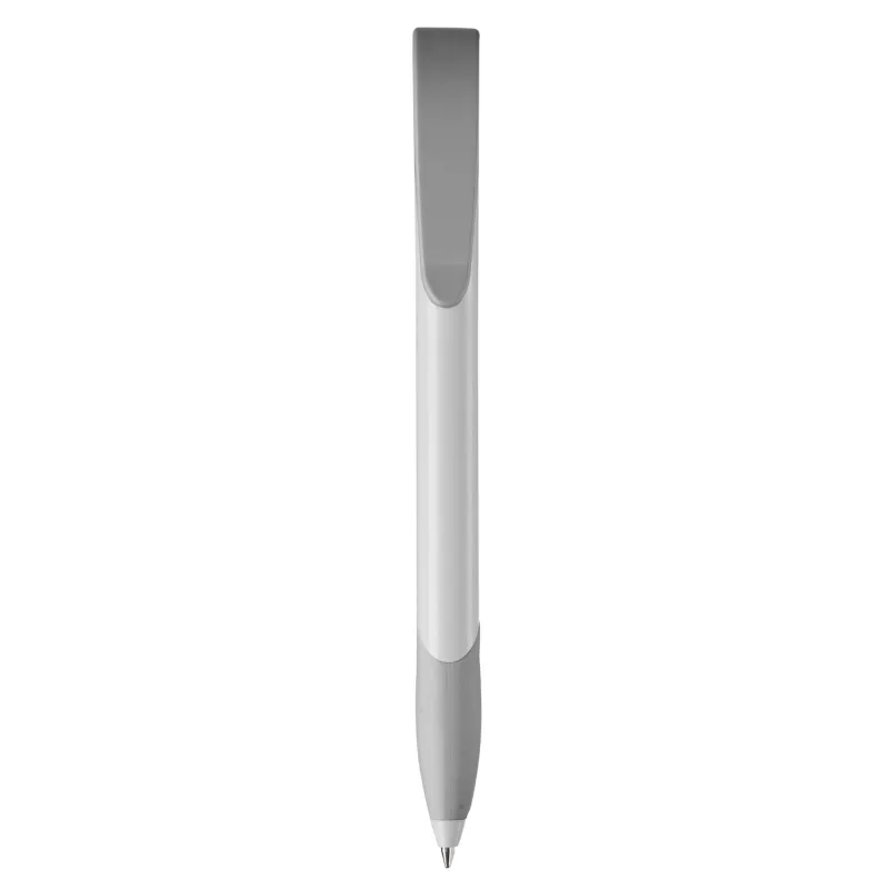 Długopis Apollo (kolor nietransparentny) - biało / srebrny (LT87100-N0105)