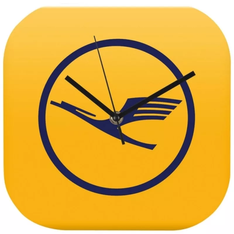 Zegar ścienny plastikowy BEL AIR - biały (199606)