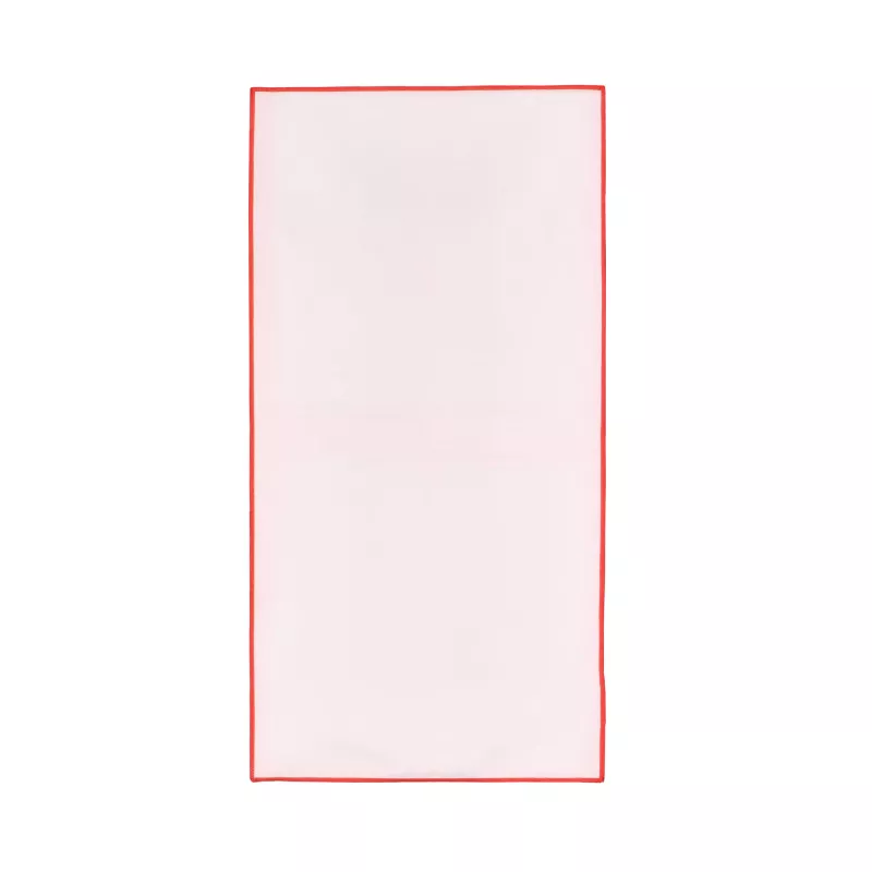 R-PET Szybkoschnący ręcznik 40×80 cm z woreczkiem, sublimacja. - czerwony (LT97214-N0021)