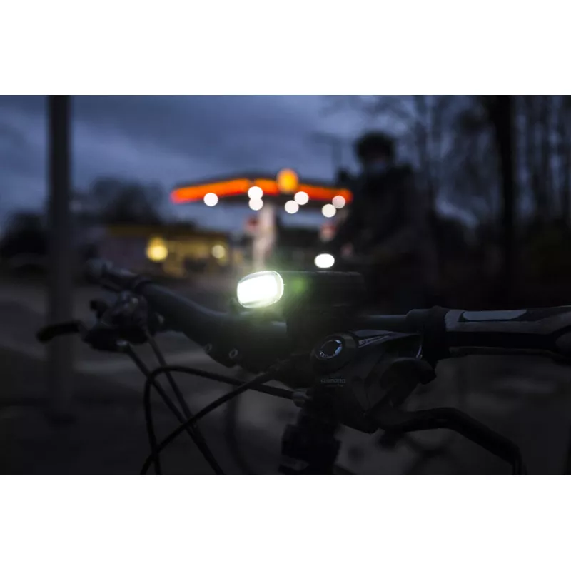 Lampka rowerowa GUM - czarny (29176-02)