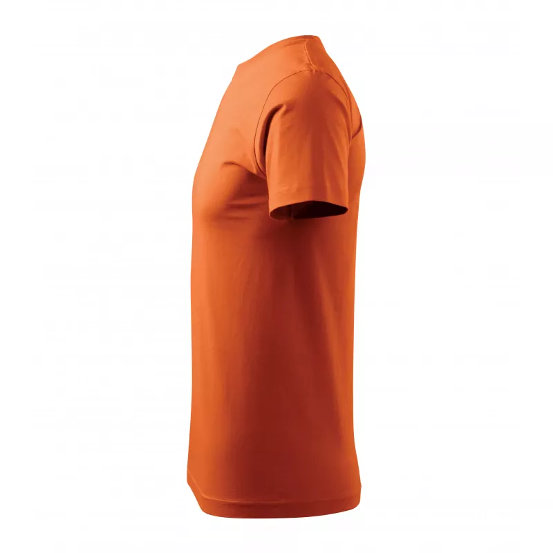 Koszulka bawełniana 160 g/m²  MALFINI BASIC 129 - Pomarańczowy (ADLER129-POMARAńCZOWY)