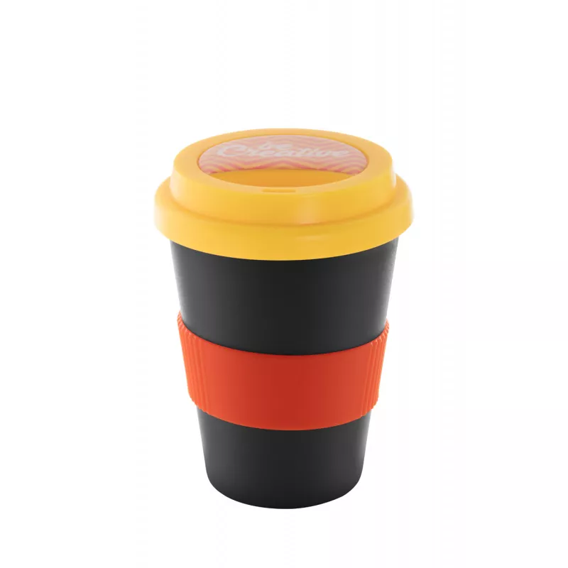 CreaCup Mini personalizowany kubek termiczny - czarny (AP892007-10)