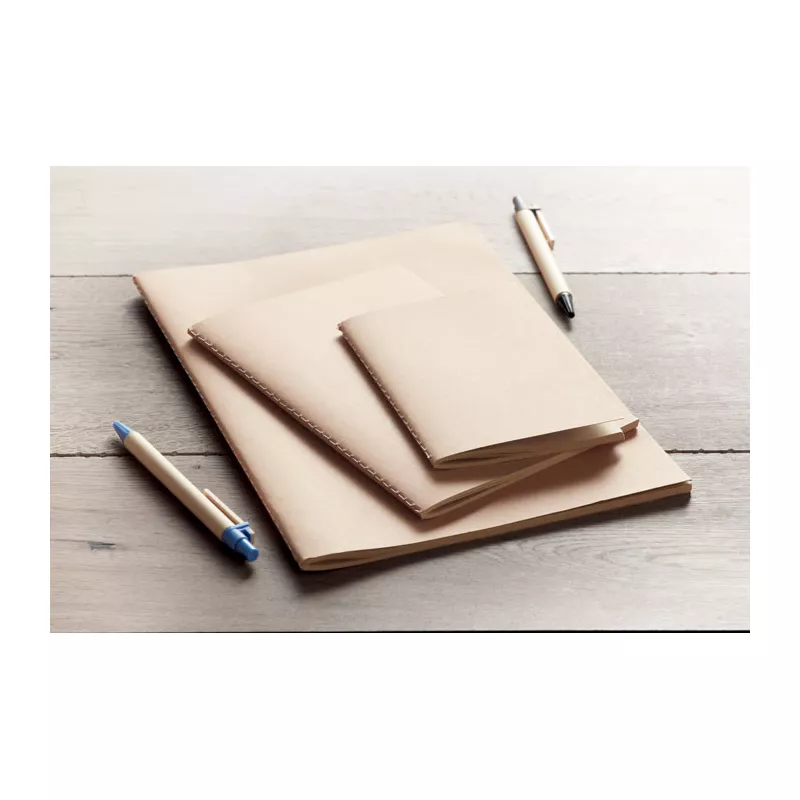 Zeszyt A6 40 kartek gładkie MINI PAPER BOOK - Bezowy (MO9868-13)